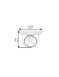Geovision gv-ebd4700 4 MP H.265 Low Lux WDR Pro IR Eyeball IP Dome Megapixel Cámara de vigilancia, color blanco