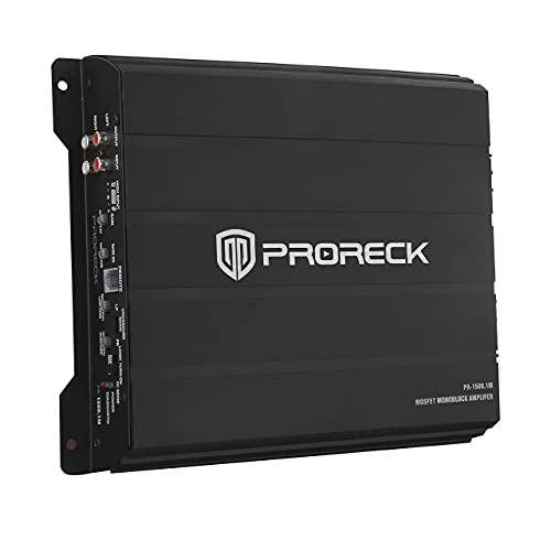 PRORECK PR122M Complete 1500W Dual 12" Car Subwoofer, Includes Loaded