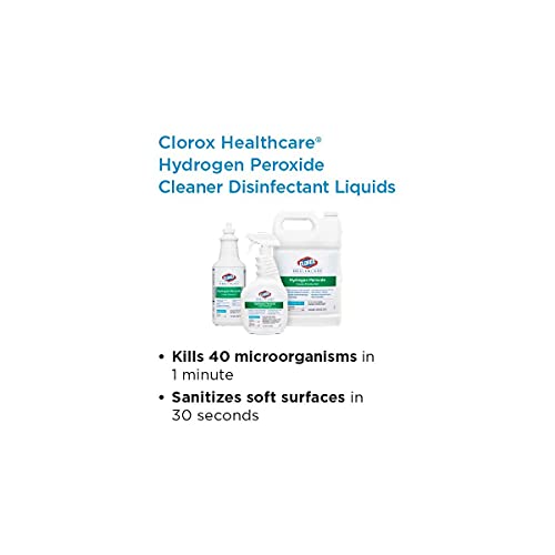 CLOROX HEALTHCARE HYDROGEN PEROXIDE CLEANER SPRAY, 32 FL OZ (PACKAGE MAY VARY)