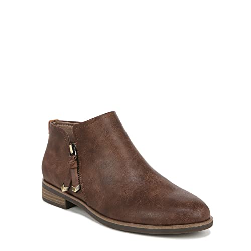 Dr. Scholl's Women's Astir Ankle Boot Chestnut Brown Smooth 6 W