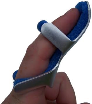Toad Finger Splint/Finger Brace/Jammed Finger Splint Brace Size: Large