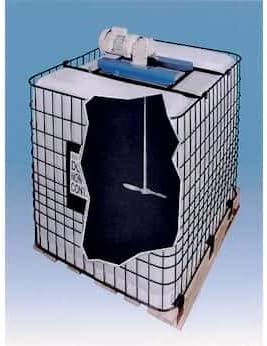 Neptune Low-Profile Right-Angle IBC Tote Mixer, 350 RPM, 3/4 HP; 115-230V