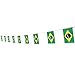 TSMD Brazil Flag, 100 Feet Brazilian Flag National Country World Flags Banner,Party Decorations for Olympics,World Cup,Bar,School Sports Event,International Festival Celebration (8.2