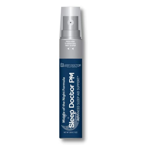 Sleep Doctor PM Spray — Middle of The Night Sleep Support Formula — Magnesium, GABA, 5HTP