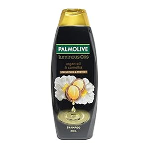 Palmolive Luminous Oil Shampoo with Essential Argan Oil & Camelia extracts (Nourish & Protect Hair) – 350ml