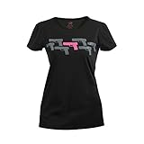 Rothco Women's Longer Guns T-Shirt, Pink/Black, Medium
