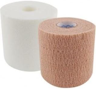 AndoFlex UBZ Kit, Unna Boot with Zinc + Cohesive Compression Bandage, 7.5cm