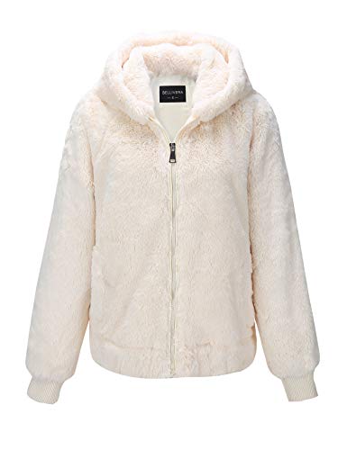 Women's Faux Fur Fleece Coat, Fall and Winter Fashion 2021, The Sherpa  Shearling Fuzzy Jacket with Hood