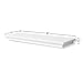 AHDECOR White Floating Shelves Wall Mounted, Deeper Wall Storage Shelf for Home Décor, Super Sturdy, Easy to Install, 24” Wide, 7.75” Deep