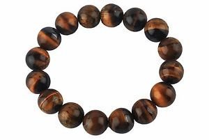 CRYSTALMIRACLE Tigers Eye Beaded Bracelet crystal healing gift fashion energy meditation wellness handcrafted accessory gemstone