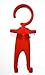 Flexible Cellphone Holder Hanger Mount Made of High quality Silicon-Fit for iPhone Samsung Galaxy Any other Smartphone Cellphone (Red)