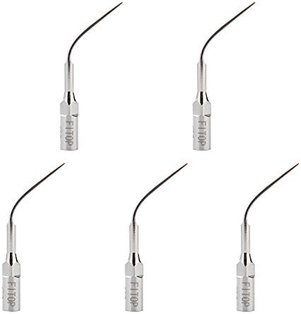 FITOP 5pcs Dental Scaling Tips GD3 for SATELEC/DTE Scaler Handpiece