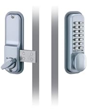 Catenaccio Porta In Acciaio Inox SAYAYO - Lunghezza 180mm, Con Lucchetto, Per Interni/esterni - Foto 2