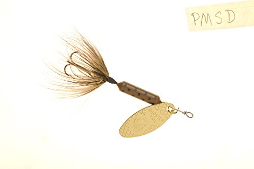 Yakima Bait Wordens Original Rooster Tail Spinner Lure, Pumpkin Seed, 1/8-Ounce