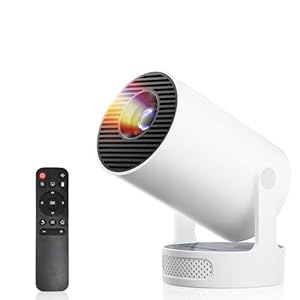 Philoent プロジェクター 家庭用 超小型 27000LM 1080P 4K対応 短距離投影 高輝度