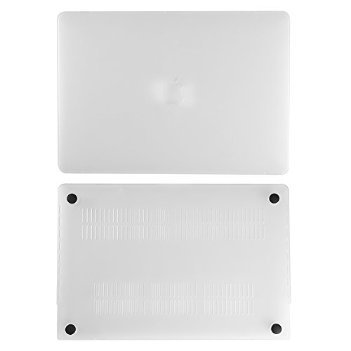 ALLCACA Macbook New Pro 15'' Case Cover Frosted Hard Shell Cover Laptop Plastic Protector, Suitable for 15-inch Macbook New Pro (A1707), Transparent