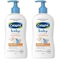 Cetaphil Baby Daily Lotion with Organic Calendula |Vitamin E | Sweet Almond & Sunflower Oils |13.5 Fl. Oz (Pack of 2)