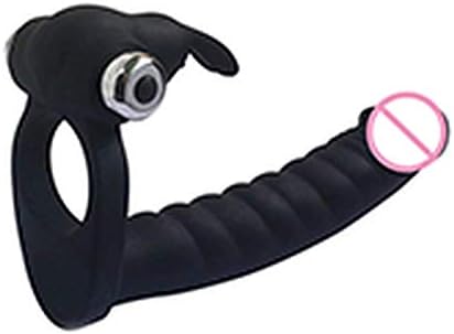 IGRJE Tshirt Women Sexcsy Vi*Brár*tor Strápǒn pēn^is Double Penetration C-ǒckring Anàlē pēn^is Stráp ǒn A^nu's P'lug G SPORTter Vibrátor 7 Speeds Adult Sexcs Toy for Beginner,Black