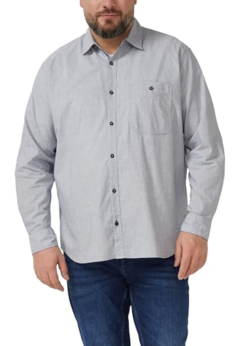 s.Oliver Big Size Camisa de Cambray con Bolsillo en el Pecho, 58k2, 4XL