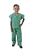 Natural Uniforms Childrens Scrub Set-Soft Touch-Role Play Costume Set (Surgical Green, 8/10)