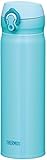 Thermos Stainless Steel Commuter Bottle, Vacuum insulation technology locks,0.5-L,SKY　Blue,[one-touch open type] ,JNL-502 SKY