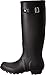 Hunter Women's Original Tall Rain Boot, Black, 6 M