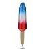 Puzzled Planet Pens Resin Multicolor Popsicle, 5 Inch Premium Black Ink Fashion Ballpoint Pen Unique Hand-Painted Novelty Fashionable Writing Products Sweet Desserts Themed School & Office Supplies