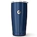 Coffee Gator Coffee Travel Mug - 20 OZ Stainless-Steel, Vacuum Insulated Tea and Coffee Tumbler for Women and Men with Leakproof Lid & Paperless Dripper, Blue