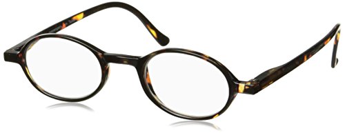 Peepers Unisex-Adult Study Hall 829125 Round Reading Glasses, Tortoise