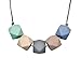 Silicone Baby Teether Necklace for Moms - Non-toxic, BPA-Free, Stylish, Trendy, Great For Soothing Teething Babies, Great Gift For Other Moms - Teether Necklace