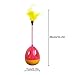 Tumbler Kitten Toys Balls Interactive Cat Toys Teaser Wands with Feathers