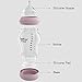 Brother Max Baby Bottles, Anti-Colic Breast-Milk Feeding Bottles, Breast-Like Nipple for Natural Latch, BPA-Free (Pink, 5oz)