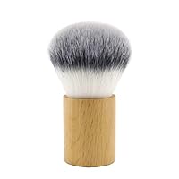 Kabuki Face Brush Foundation Brush for Powder Mineral Foundation Blending Blush Buffing Makeup Brush With Wood Handle