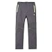 Jingle Bongala Boys Girls Waterproof Hiking Pants Outdoor Winter Ski Pants Fleece Lined