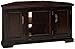 Leick Home SINCE 1916 Riley Holliday Corner TV Stand with Storage, 46-Inch, Chocolate