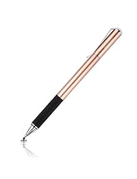 Mixoo - Lápices capacitivos para pantallas táctiles, alta sensibilidad y precisión, 3 unidades (negro plata oro rosa)