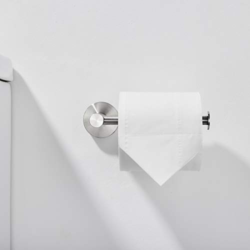 4-Piece Bathroom Hardware Set,Modern Stainless Steel Bathroom Accessories,Wall Mounted Bathroom Fixture Set,Brushed Nickel - Thumbnail 6