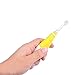 Baby Sonic Electric Toothbrush Battery with 3 Tooth Brush Heads 1-8 Years Old,yellow