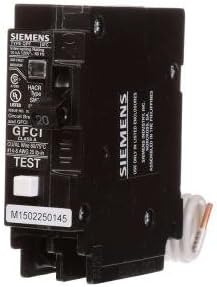 Siemens QF120AP 20 Amp, 1 Pole, 120V, 10,000 AIC Ground Fault Circuit Interrupter