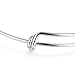 Sromay 8 Pieces Wire Blank Bracelet Stainless Steel Expandable Charm Bangle Bracelet for DIY Jewelry Making, 2.4 Inch