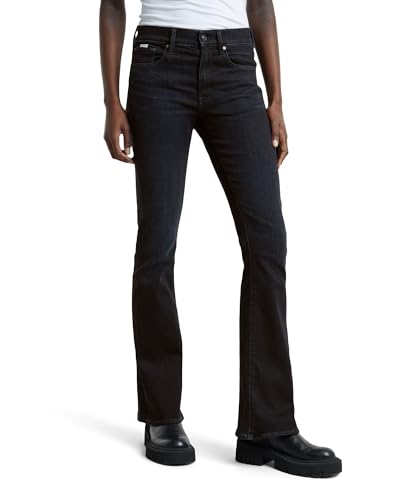 G-STAR Women's 3301 Flare Jeans, Blue (worn in black vortex D21290-A634-G730), 24W / 28L