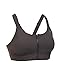 Under Armour Women's Armour Eclipse High Impact Zip Sports Bra, Charcoal/Charcoal, 34D