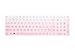 Keyboard Cover for HP Laptop 15-dy 15-dw 15-ef 15-cc/cs/cb, HP 15-dy2024nr 15-dy2021nr 15-dy5097nr 15t-dy200 15t-dw300 15-dw3031dx 15-cs3019nr cs3075cl 15-ef1021nr Series Laptop - Gradual Pink