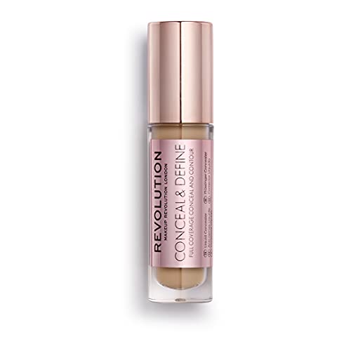 Revolution, Conceal & Define Concealer, Full Coverage & Lightweight, Long-Lasti…