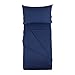 TILLYOU 3-Piece Brushed Microfiber Toddler Sheet Set for Boys Girls, Solid Baby Bedding Sheet & Pillowcase Sets Includes Flat Sheet, Fitted Bed Sheet and Envelope Pillowcase, Navy Blue