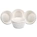 Gifbera White Cupcake Liners Standard Muffin Cups 400-Count, Unbleached Greaseproof Paper, No Smell