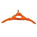Kathson Outdoor Gas Tank Bracket Bottle Shelf Camping Cartridge Canister Stand