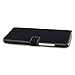 HTC One Max Low Profile Faux Leather Wallet Case with Viewing Stand - By Covert (Black)