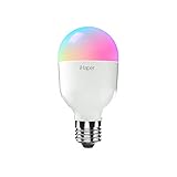 iHaper B1 Smart Light Bulb - Apple HomeKit Bulb, E26 WiFi LED Light Bulb, 16 Million Colors, Dimmable, No Hub Required, Support Amazon Alexa, and Google Assistant