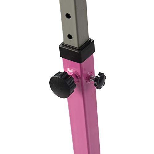 HYD-Parts Adjustable Height Kip Bar Fitness Gymnastics Training Bar, Horizontal Kip Bar for Children